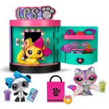 TM Toys LPS00722 — Игровой набор Littlest Pet Shop «Стильный бутик» с тремя зверюшками, шкафом и аксессуарами — фото 2