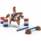 Schleich S 42775 — Западное приключение Ханны с мерином Paint Horse Horse Club — фото 2