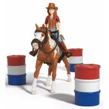 Schleich S 42775 — Западное приключение Ханны с мерином Paint Horse Horse Club — фото 4