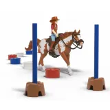 Schleich S 42775 — Западное приключение Ханны с мерином Paint Horse Horse Club — фото 5