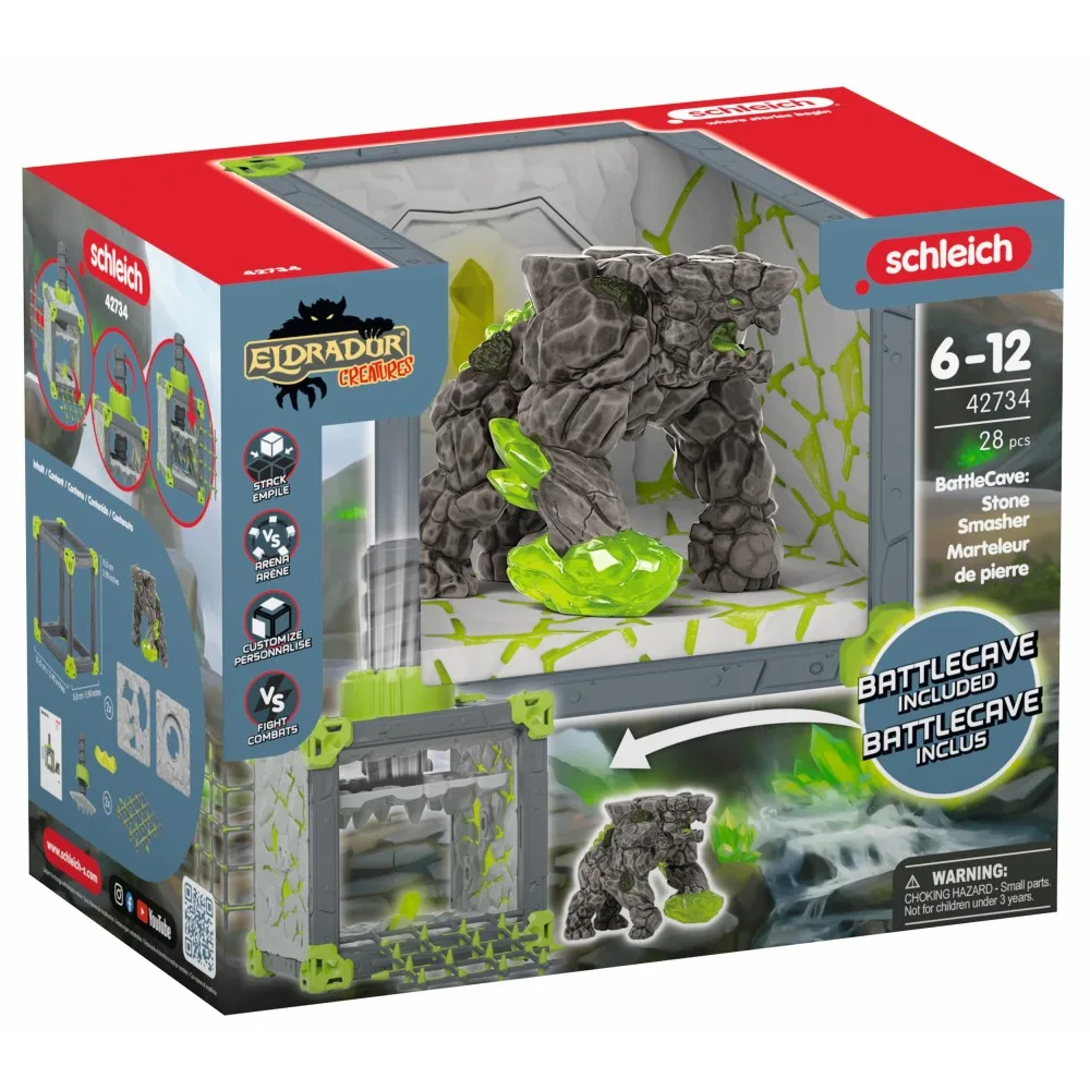 Schleich S 42734 — BattleCave с Каменным Дробителем Eldrador Creatures