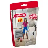 Schleich S 81470 — Послеполуденная выпечка с госпожой Крамер — фото 1