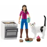 Schleich S 81470 — Послеполуденная выпечка с госпожой Крамер — фото 3