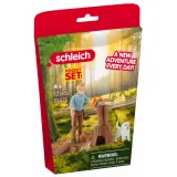 Schleich S 81475 — Лесник с бензопилой — фото 1