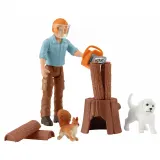 Schleich S 81475 — Лесник с бензопилой — фото 2