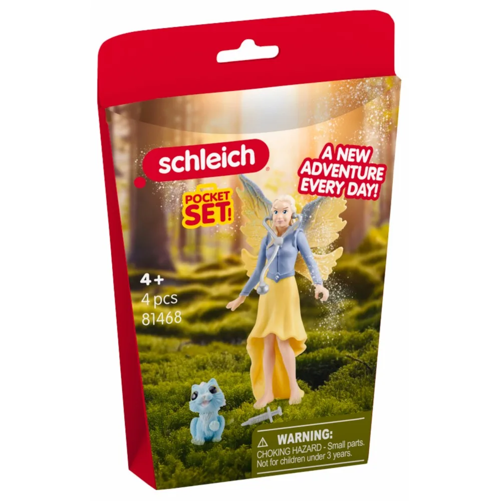 Schleich S 81468 — Волшебная забота о животных фея с питомцем