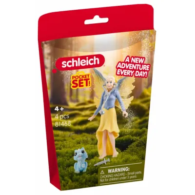 Schleich S 81468 — Волшебная забота о животных фея с питомцем