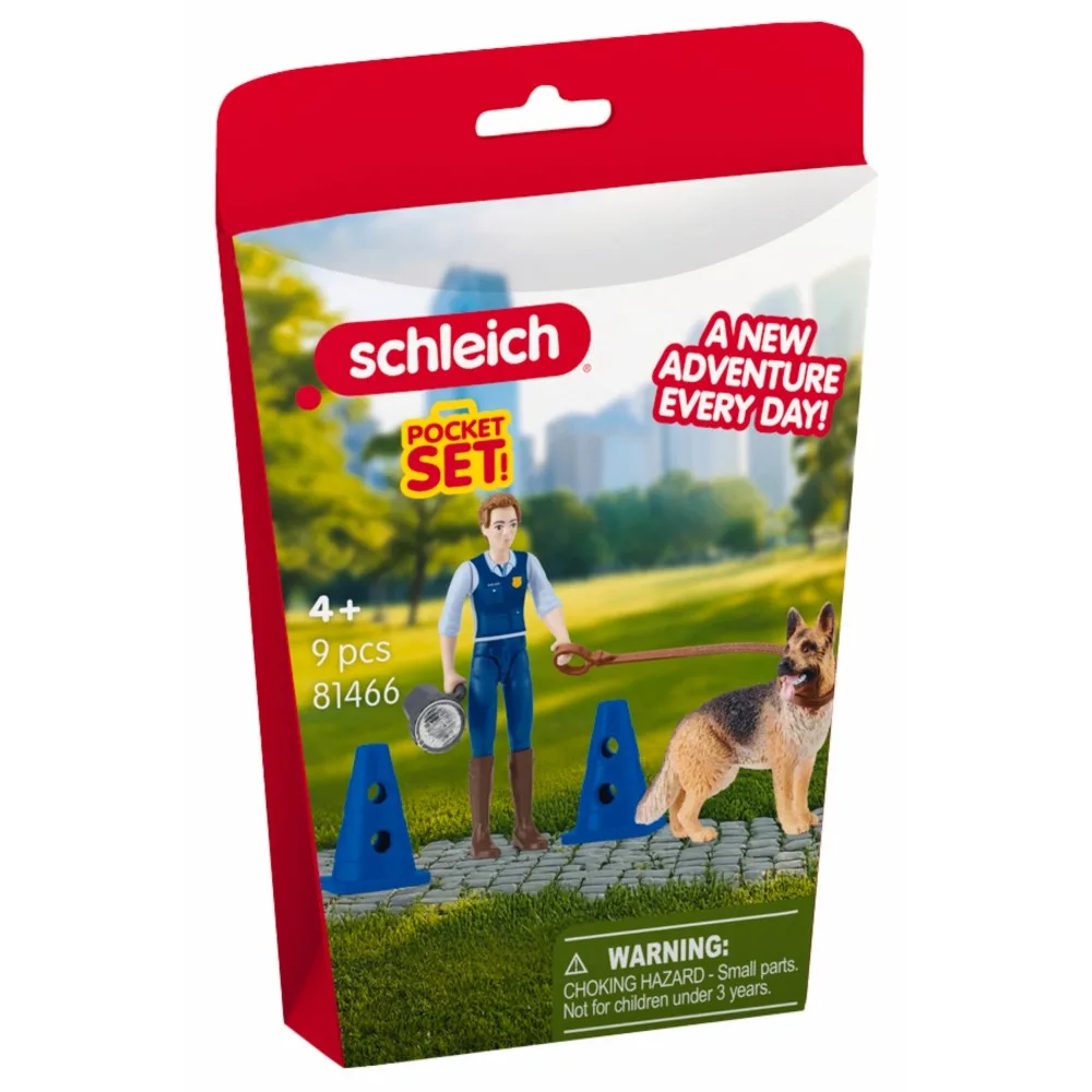 Schleich S 81466 — Полицейская операция с собакой