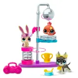TM Toys LPS00637 — Игровой набор Littlest Pet Shop «Диско» с тремя зверюшками и аксессуарами — фото 3