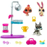 TM Toys LPS00637 — Игровой набор Littlest Pet Shop «Диско» с тремя зверюшками и аксессуарами — фото 5