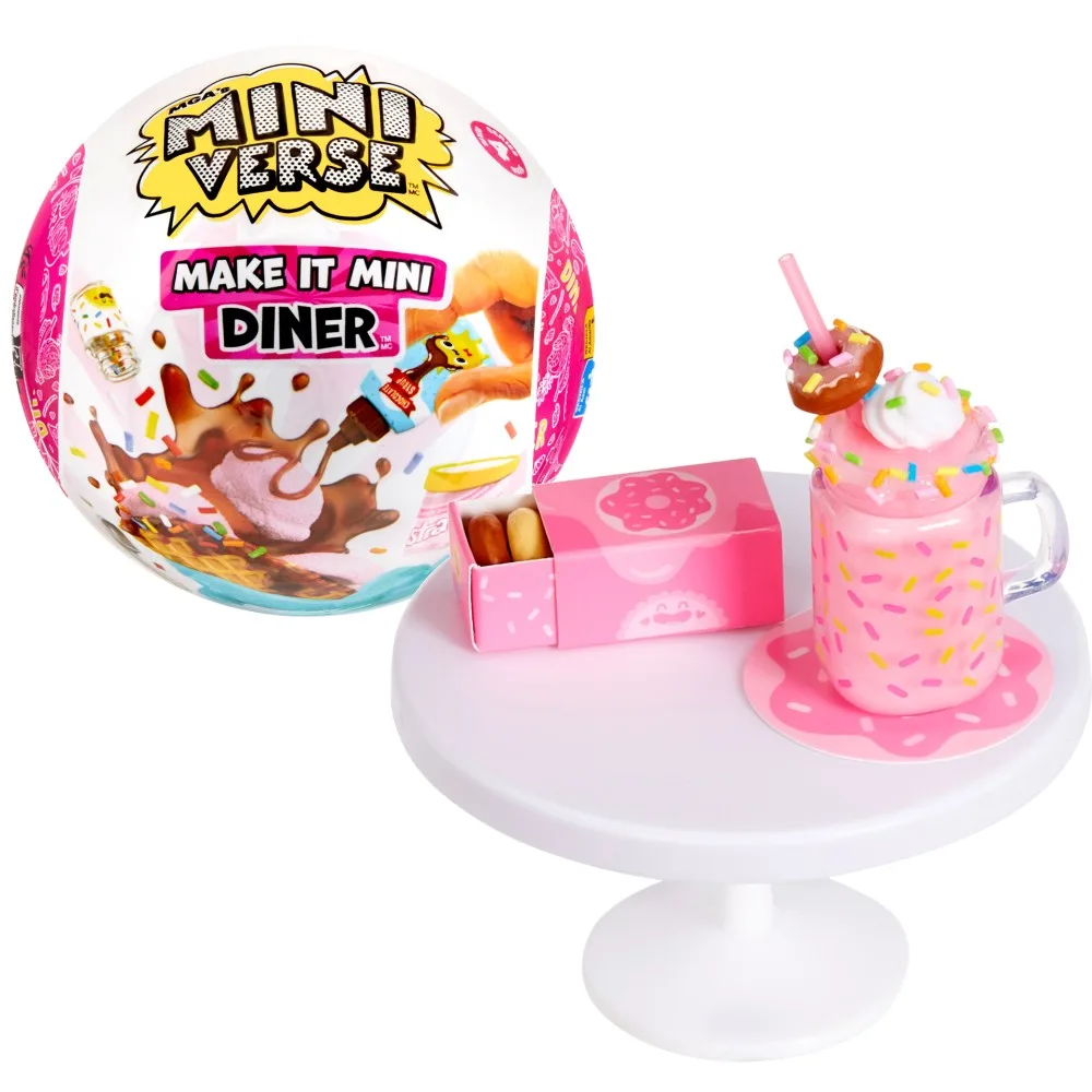 MGA Entertainment 546825 — MGA's Miniverse «Мини-закусочная» — набор-сюрприз для творчества 546825