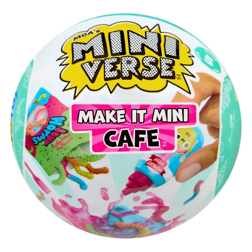 MGA Entertainment 546801 — MGA's Miniverse «Уютная кофейня» — набор-сюрприз для творчества 546801