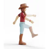 Schleich S 42711 — Ханна и Кайенн, мерин Quarter Horse — фото 4