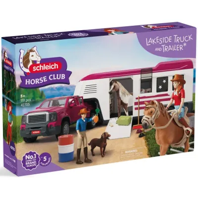 Schleich S 42705 — Грузовик Лейксайд с прицепом для лошадей