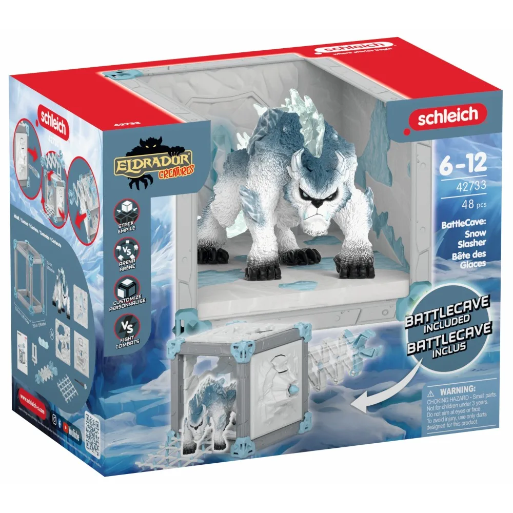 Schleich S 42733 — BattleCave со Снежным Секачом