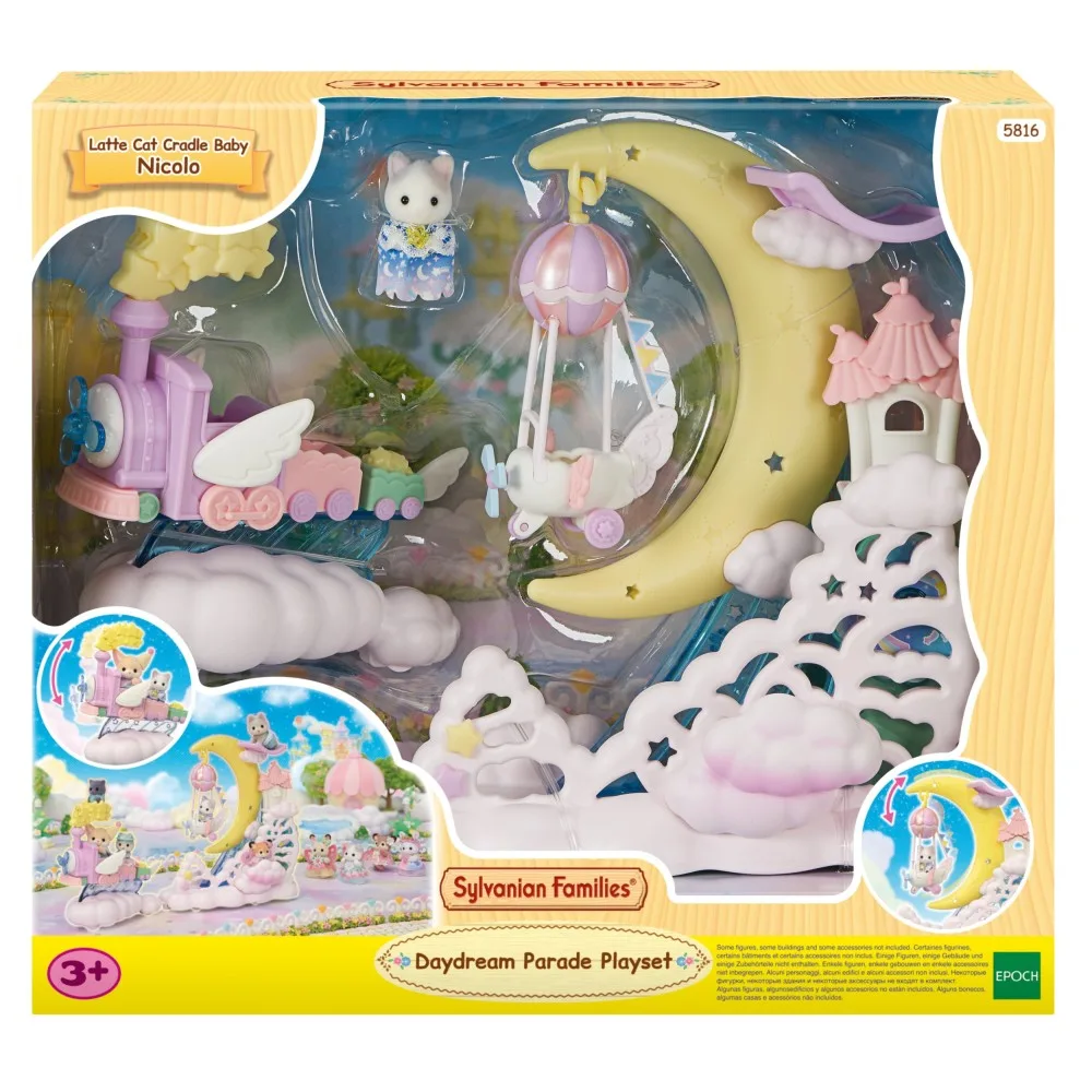 Epoch 5816 — Sylvanian Families «Парад в облаках с фигуркой котёнка» 5816