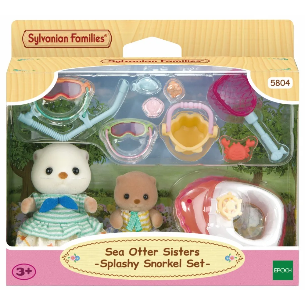 Epoch 5804 — Sylvanian Families «Сёстры морских выдр на каникулах» 5804