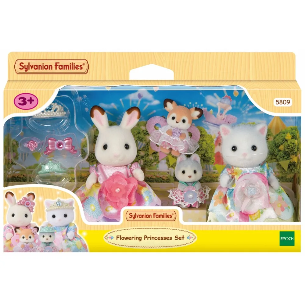 Epoch 5809 — Sylvanian Families «Цветочные принцессы» 5809