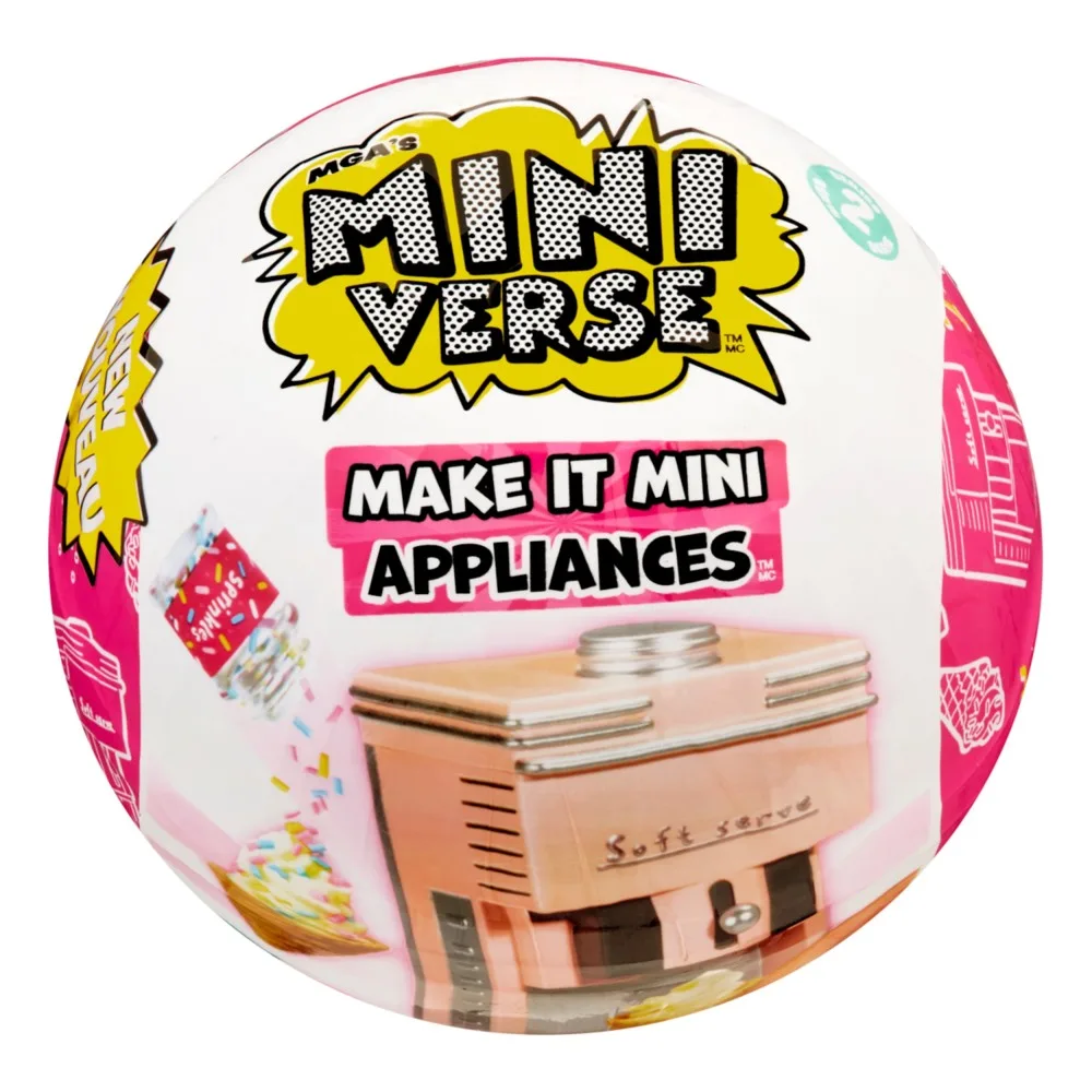 MGA Entertainment 523444 — MGA's Miniverse «Мини-бытовая техника» — набор-сюрприз для творчества 523444