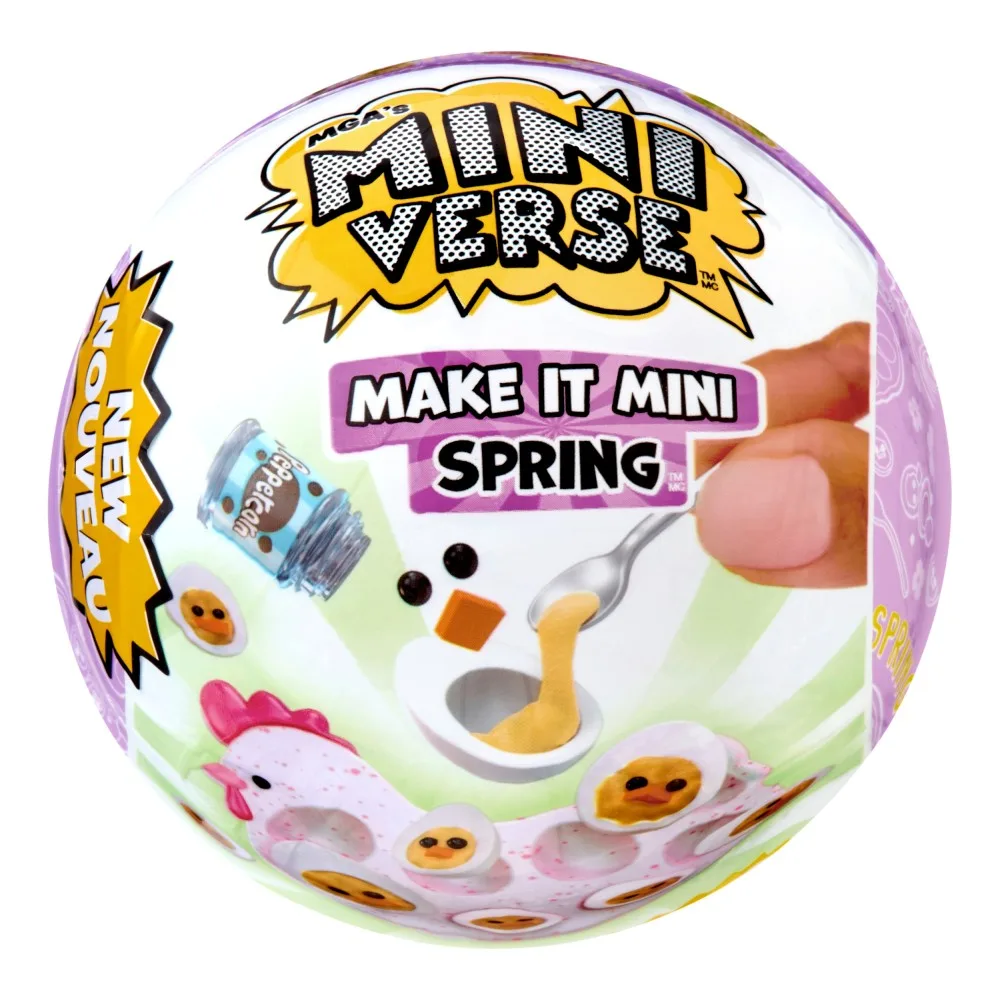 MGA Entertainment 523710 — MGA's Miniverse «Весна» — набор-сюрприз для творчества 523710