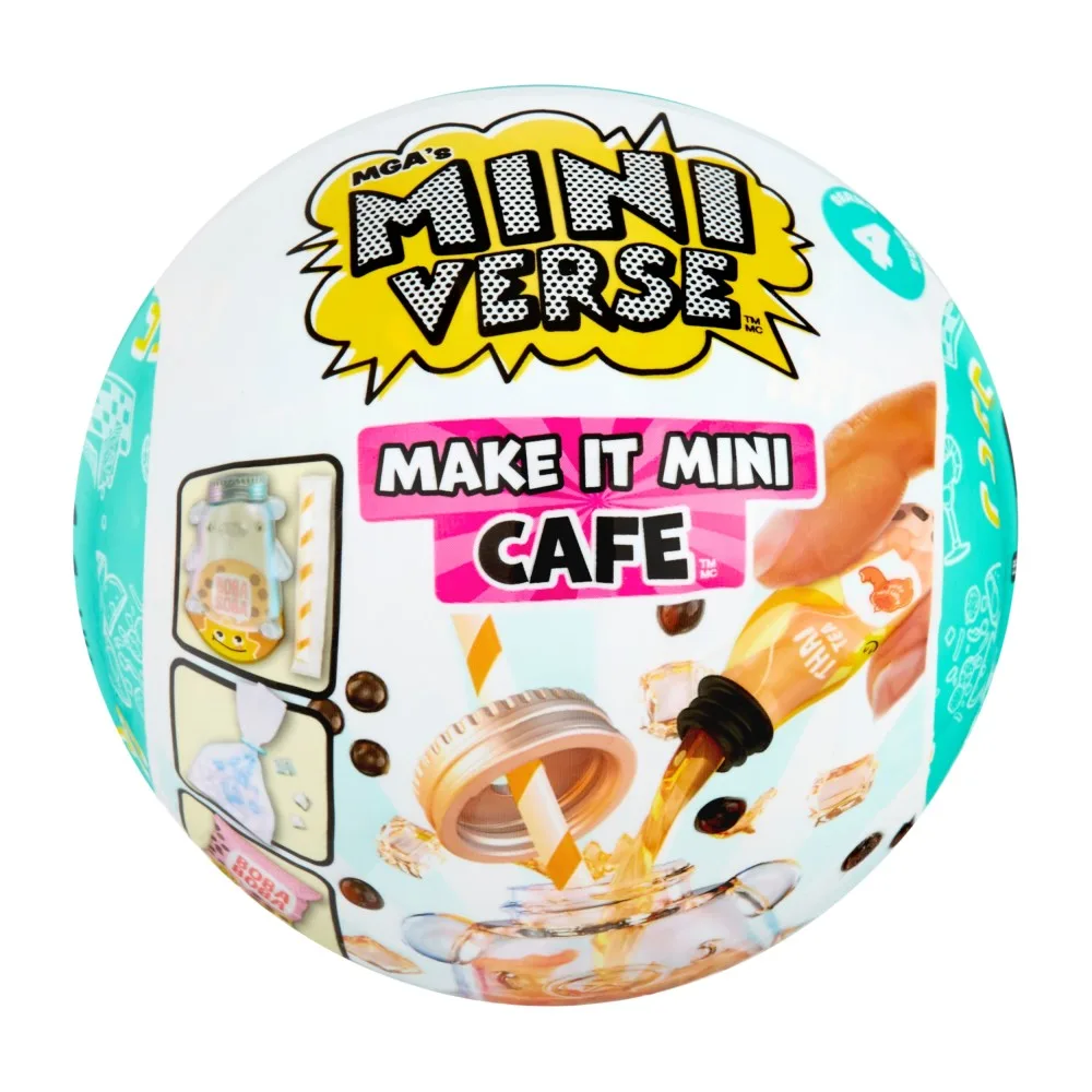MGA Entertainment 531067 — MGA's Miniverse «Кафе» — набор-сюрприз для творчества 531067