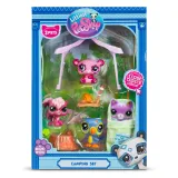 Littlest Pet Shop - Кемпинг Набор с тремя животными 3-ПАК + аксессуары LPS00574 — фото 2