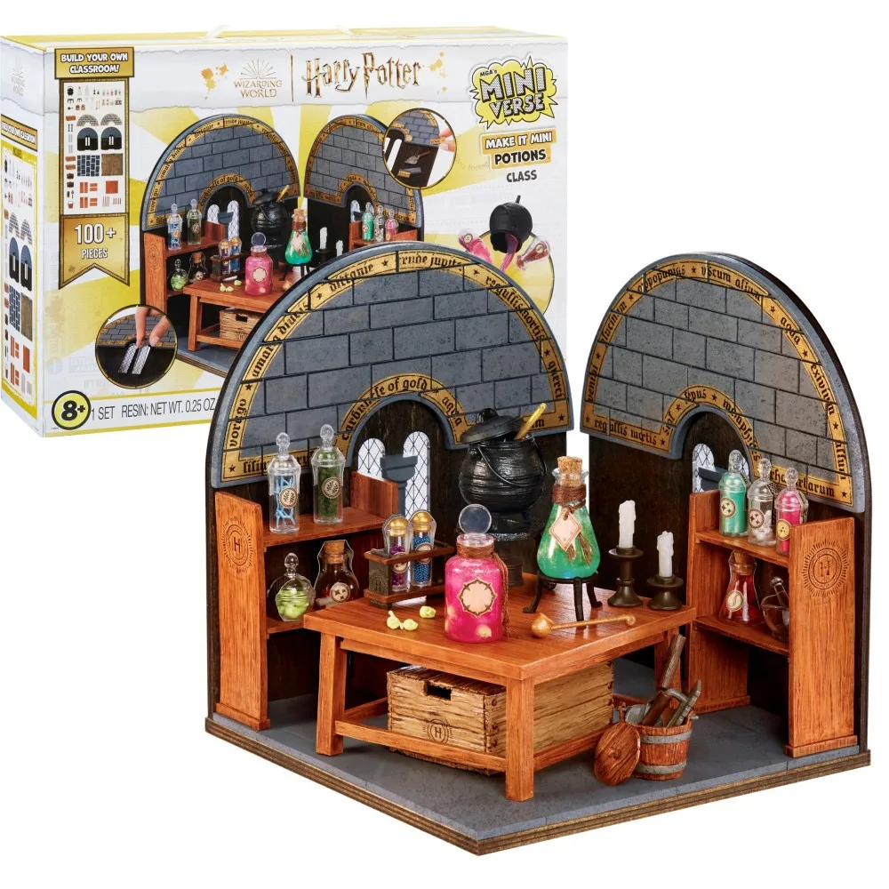 MGA Entertainment 531166 — MGA's Miniverse «Гарри Поттер: класс зелий» Make It Mini Potions — большой творческий набор