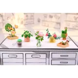 MGA Entertainment 540182 — MGA's Miniverse «Мини-растения» Make It Mini Botanicals 60 эл. — большой творческий набор — фото 6