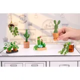 MGA Entertainment 540182 — MGA's Miniverse «Мини-растения» Make It Mini Botanicals 60 эл. — большой творческий набор — фото 7