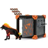 Schleich Eldrador Creatures - Боевая пещера BattleCave + Гиена с Лавы 42674 — фото 5