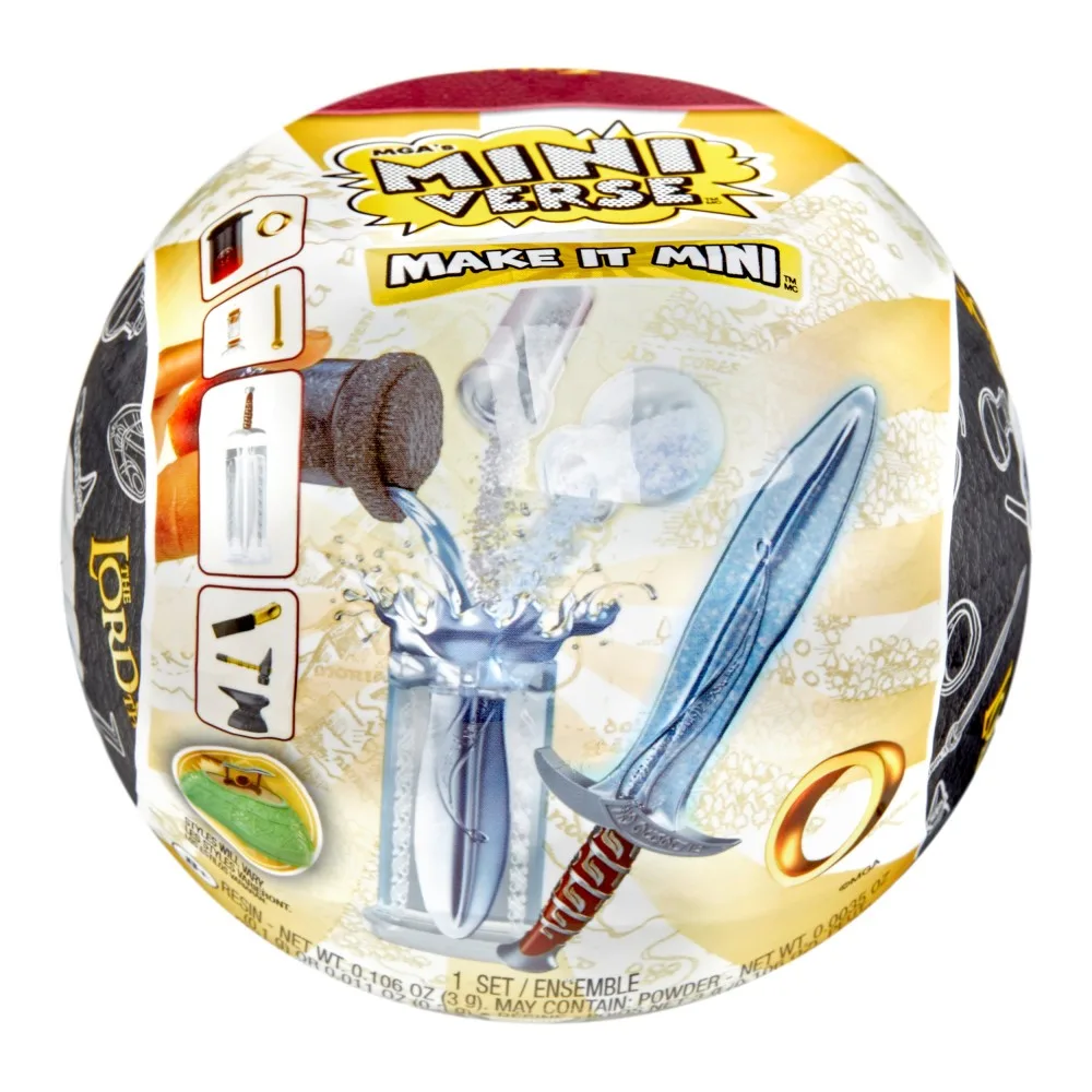 MGA Entertainment 514510 — MGA's Miniverse «Властелин колец: миниатюры» — набор-сюрприз для творчества 514510
