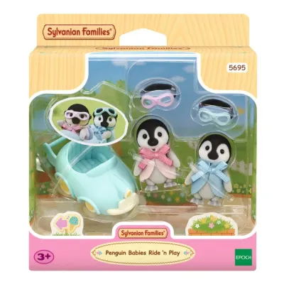 Epoch 5695 — Sylvanian Families «Пингвинята в автомобиле» 5695