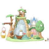 Epoch 5761 — Sylvanian Families «Остров с водопадом Secret Forest» с фигуркой щенка хаски 5761 — фото 2