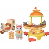 Sylvanian Families - Передвижной ресторан с гамбургерами + фигурка котенка 5757 — фото 2
