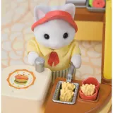 Sylvanian Families - Передвижной ресторан с гамбургерами + фигурка котенка 5757 — фото 5