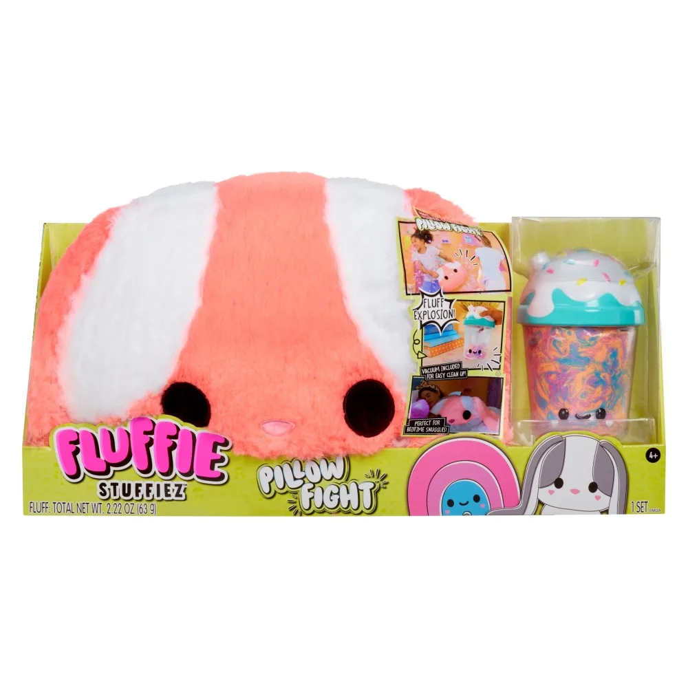 MGA Entertainment 512943 512967 — Плюшевая подушка «Кролик Bunny» Fluffie Stuffiez 512967