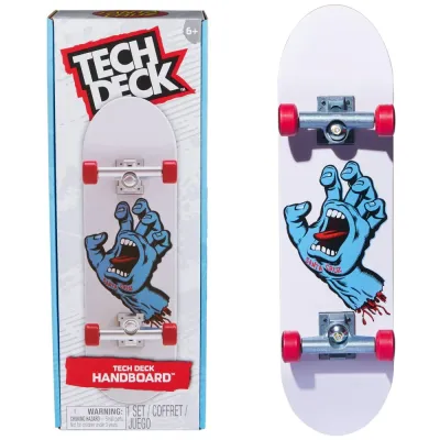 Spin Master 13907 20149302 — Tech Deck MAXI Handboard Santa Cruz — коллекционная мини-доска для рук 20149302