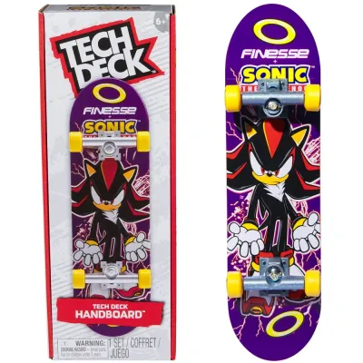 Spin Master 13907 20149300 — Tech Deck MAXI Handboard Finesse x Sonic the Hedgehog — коллекционная мини-доска для рук 20149300