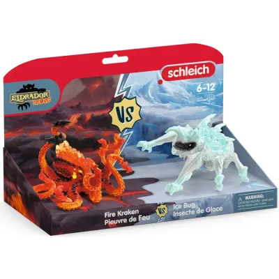 Schleich S 70826 — Ледяной Робал против Огненного Кракена