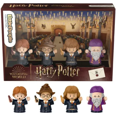 Mattel HVG45 — Набор коллекционных фигурок Little People Collector «Гарри Поттер и Философский камень» 4 шт