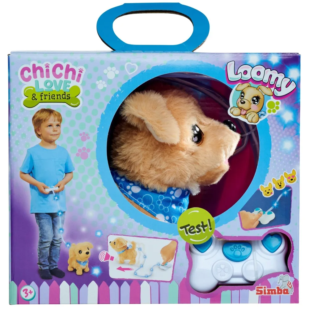 Simba Chi Chi Love - Интерактивный щенок Golden Retriever Loomy 5890064