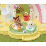 Sylvanian Families - Детский игровой комплекс с бассейном + кролик с опадающими ушками 5746 — фото 7