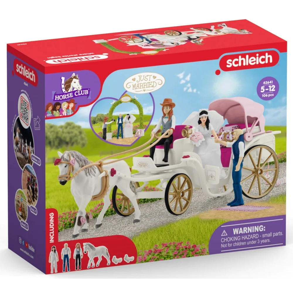Schleich S 42641 — Свадебная карета с конём