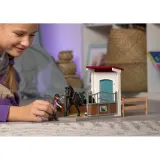 Schleich S 42709 — Денник с Лизой и Штормом — фото 3