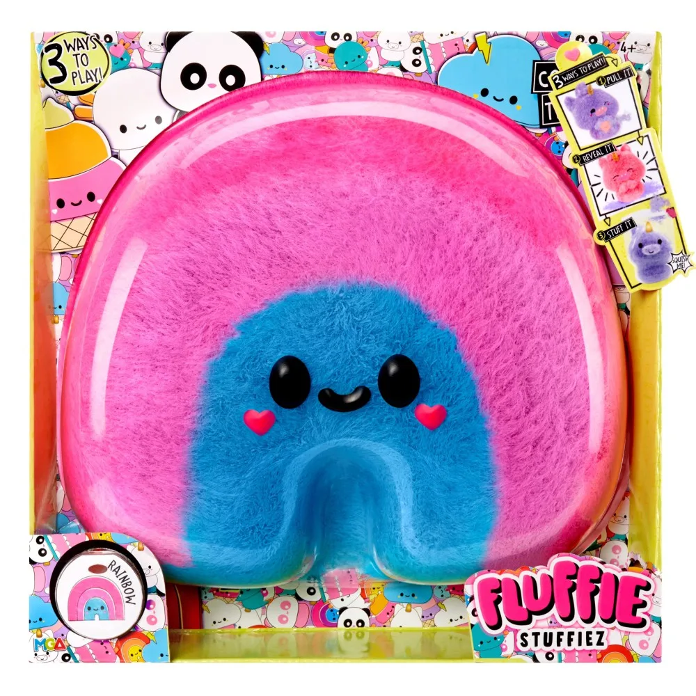 MGA Entertainment 593454 594406 — Большая плюшевая маскотка «Тэнча» Fluffie Stuffiez 594406