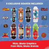 Spin Master 6067138 — Tech Deck «Коллекция с эксклюзивной фигуркой» — набор из 8 фингербордов 20142285 — фото 7