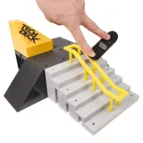 Spin Master 13896 20141008 — Tech Deck X-Connect «Pyramid Shredder» — стартовый набор рампы с фингербордом Almost 20141008 — фото 3