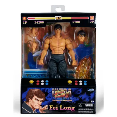 Jada Toys 3252027 — Коллекционная фигурка Jada Street Fighter «Фей Лонг» 15 см