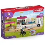Schleich S 42619 — Автомобиль для перевозки коней с кемпером — фото 1