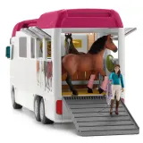 Schleich S 42619 — Автомобиль для перевозки коней с кемпером — фото 4
